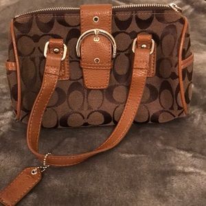Vintage coach purse; totally real